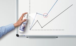 Legamaster reinigingsspray voor whiteboards TZ 8, flacon van 250 ml