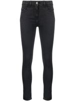 Patrizia Pepe jean skinny à taille basse - Noir