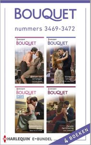 Bouquet e-bundel nummers 3469-3472 - Caitlin Crews, Cathy Williams, Anne MacAllister, Kim Lawrence - ebook
