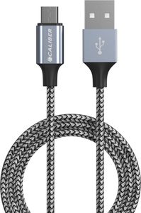 USB C Kabel - USB C naar USB A - Sterke Nylon gevlochten oplaadkabel - Opladen & Data - Geschikt voor Samsung - 2 Stuks - 1 Meter (CL-UC-2PACK)