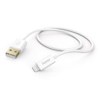 Hama Oplaad-/datakabel, Lightning, 1,5 m, wit
