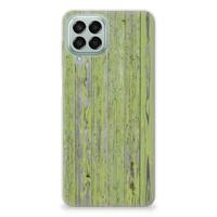 Samsung Galaxy M33 | Bumper Hoesje | Green Wood