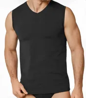 Heren microfiber mouwloos shirt Young