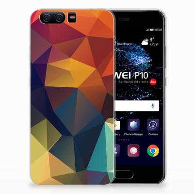 Huawei P10 | TPU Hoesje | Polygon Color