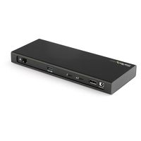 StarTech.com TB3DK2DPM2 notebook dock & poortreplicator Bedraad USB 3.2 Gen 1 (3.1 Gen 1) Type-C Zwart - thumbnail