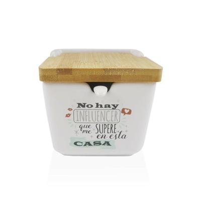 Suikerpot Versa Influencer Keramisch 8,8 x 8,5 x 8,8 cm