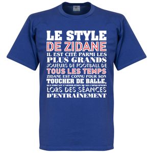 Le Style De Zidane T-Shirt
