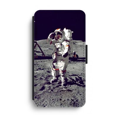 Spaceman: iPhone XS Max Flip Hoesje