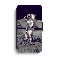 Spaceman: iPhone XS Max Flip Hoesje