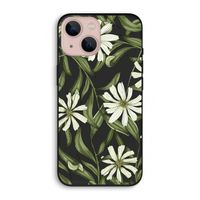 Wit bloemenpatroon: iPhone 13 Biologisch afbreekbaar hoesje