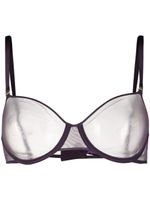 Maison Close soutien-gorge L'Amoureuse Soutien Gorge Corbeille - Violet