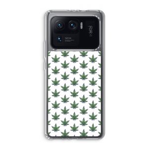 Weed: Xiaomi Mi 11 Ultra Transparant Hoesje