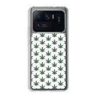 Weed: Xiaomi Mi 11 Ultra Transparant Hoesje