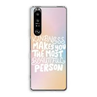 The prettiest: Sony Xperia 1 III Transparant Hoesje