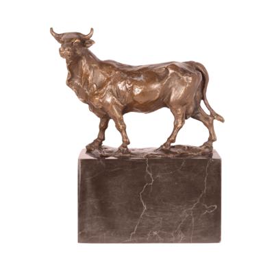 BRONZEN BEELD VAN EEN STIER