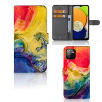 Hoesje Samsung Galaxy A03 Watercolor Dark