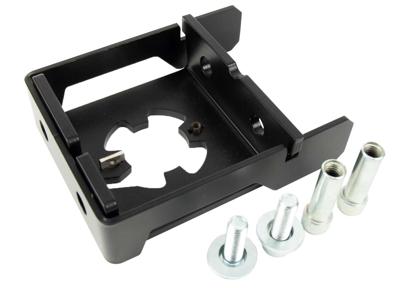 Ahead stuurpenadapter Qibbel 1 1/4" geïntegreerde kabels - zwart