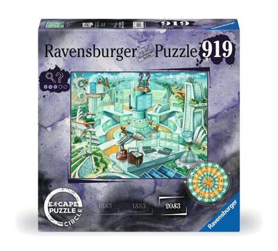 Ravensburger escape puzzel 919 stukjes escape circle anno 2083