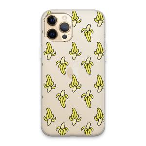 Bananas: iPhone 13 Pro Max Transparant Hoesje