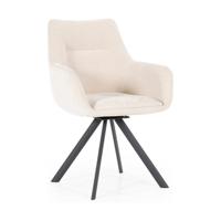 By-Boo Bliss eetkamerstoel met arm Beige