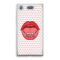 Yolo Denise: Sony Xperia XZ1 Compact Transparant Hoesje