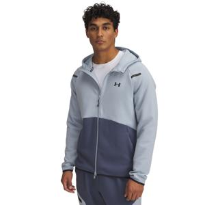 Under Armour Unstoppable Fleece Vest Hooded Full-Zip Lichtblauw Donkerblauw Zwart