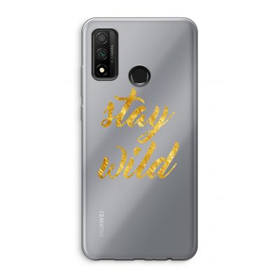 Stay wild: Huawei P Smart (2020) Transparant Hoesje