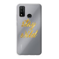 Stay wild: Huawei P Smart (2020) Transparant Hoesje