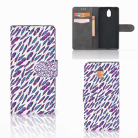 Nokia 3.1 (2018) | Telefoon Hoesje | Feathers Color