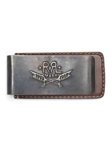 Ralph Lauren RRL pince à billets Western en cuir - Marron