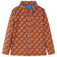 VidaXL Kinderoverhemd 128 lichtroestkleurig