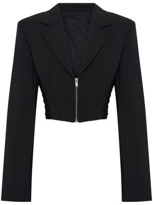 Dion Lee blazer zippé - Noir