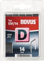 Novus Vlakdraad nieten D 53F/14mm | 600 stuks - 042-0378 - 042-0378