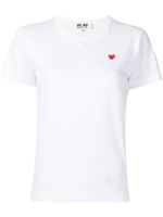 Comme Des Garçons Play t-shirt à logo imprimé - Blanc - thumbnail