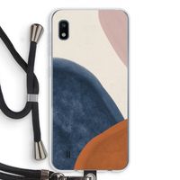 Geo #1: Samsung Galaxy A10 Transparant Hoesje met koord