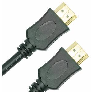 JouJye AVC 200-1,5m HDMI-kabel HDMI Aansluitkabel HDMI-A-stekker, HDMI-A-stekker 1.50 m Zwart 4K UHD, Audio Return Channel (ARC), Vergulde steekcontacten