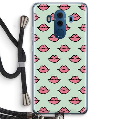 Lipjes: Huawei Mate 10 Pro Transparant Hoesje met koord