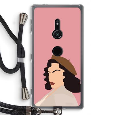 Confidence: Sony Xperia XZ2 Transparant Hoesje met koord