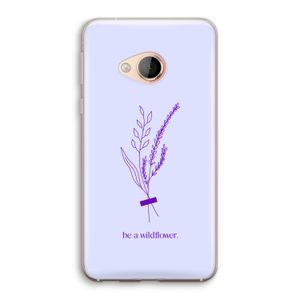 Be a wildflower: HTC U Play Transparant Hoesje