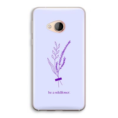 Be a wildflower: HTC U Play Transparant Hoesje