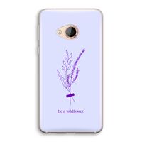 Be a wildflower: HTC U Play Transparant Hoesje