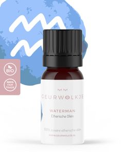 Etherische Olie Aquarius / Waterman (21 januari - 19 februari) - ® Blend -   - 5 ml Geurwolkje