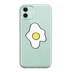 Spiegelei: iPhone 11 Transparant Hoesje