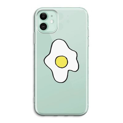 Spiegelei: iPhone 11 Transparant Hoesje