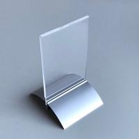 Presenter Din A7 - 74x105mm met alu-voet