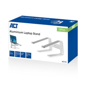 ACT Connectivity Laptopstandaard aluminium standaard