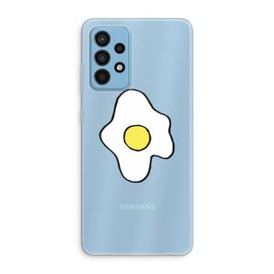 Spiegelei: Samsung Galaxy A52 Transparant Hoesje