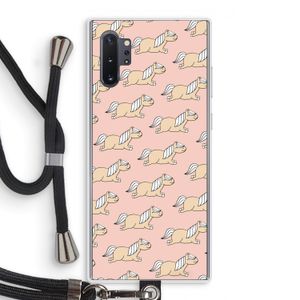 Ponys: Samsung Galaxy Note 10 Plus Transparant Hoesje met koord