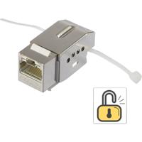 Renkforce RJ45-inbouwmodule Met vergrendelingsfunctie Keystone CAT 6 KSV10