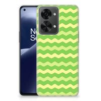 OnePlus Nord 2T TPU bumper Waves Green - thumbnail